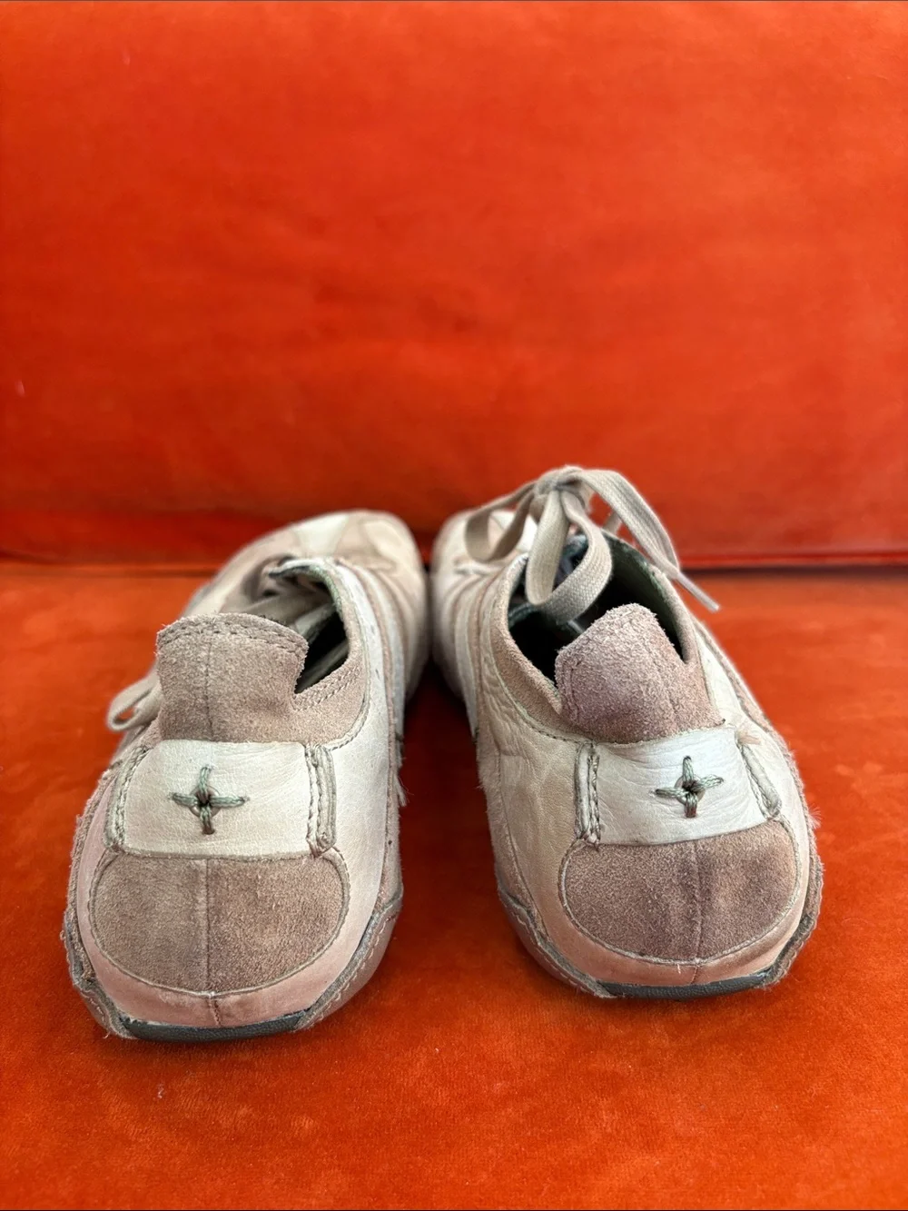 Vintage Diesel Kashi Men's Sneakers in Taupe and Cream. 10.5 Men